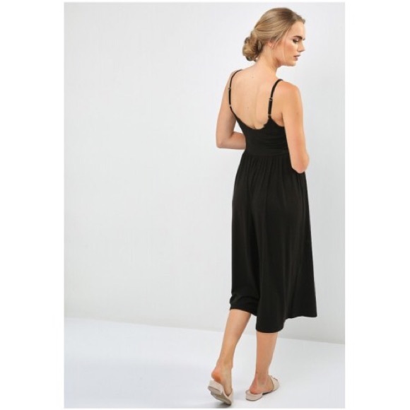 Ribbed Culottes Jumpsuit - Picture 4 of 8